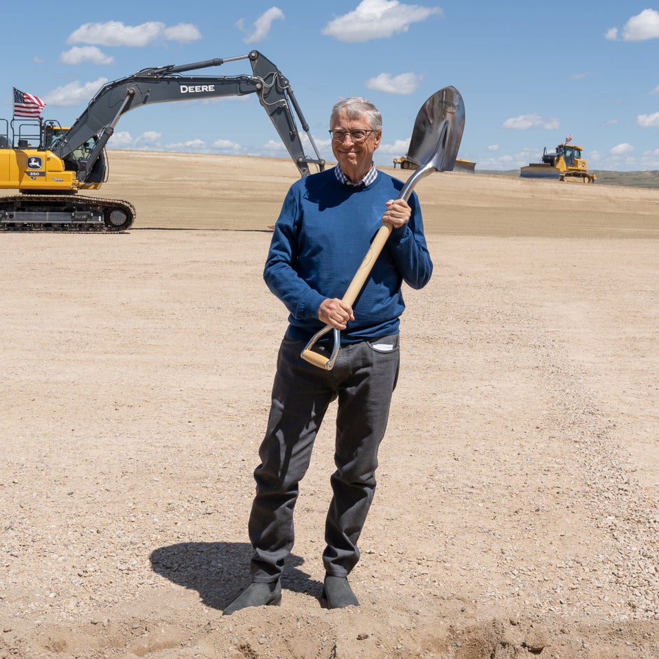We just broke ground on America’s first next-gen nuclear facility